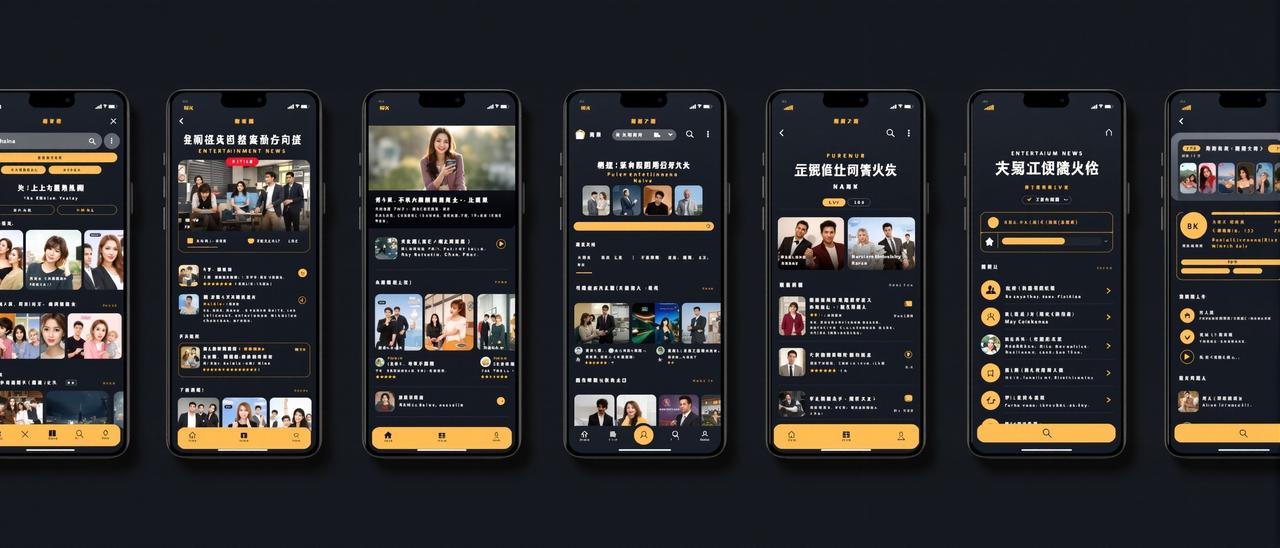 内幕资讯 APP 内幕资讯 APP 界面预览展示